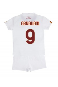 AS Roma Tammy Abraham #9 Babytruitje Uit tenue Kind 2022-23 Korte Mouw (+ Korte broeken)